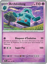 Archéodong 069/162 - Forces Temporelles - Pokémon JCC