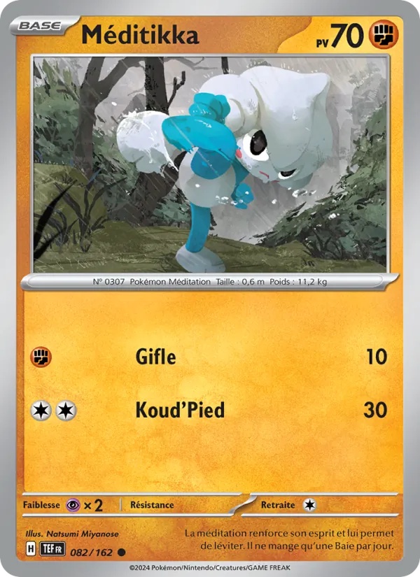Méditikka 082/162 - Forces Temporelles - Pokémon JCC