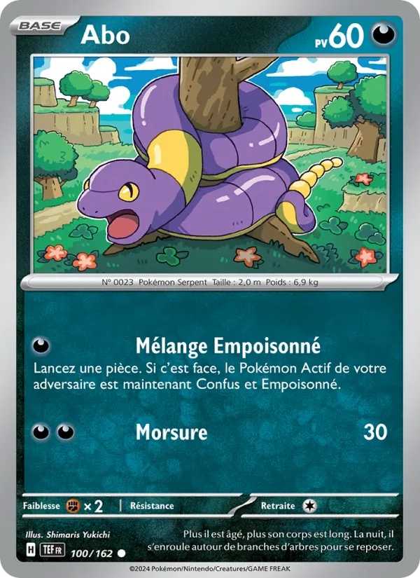 Abo 100/162 - Forces Temporelles - Pokémon JCC