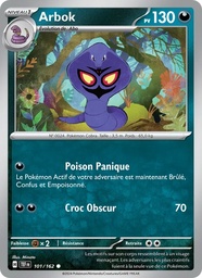 Arbok 101/162 - Forces Temporelles - Pokémon JCC