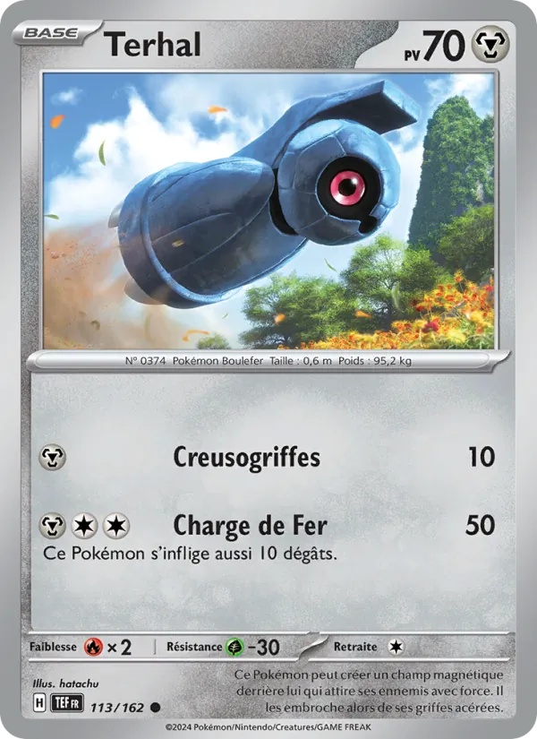 Terhal 113/162 - Forces Temporelles - Pokémon JCC