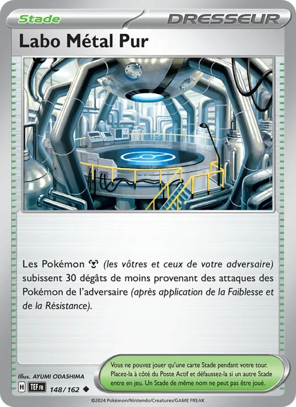 Labo Métal Pur 148/162 - Forces Temporelles - Pokémon JCC