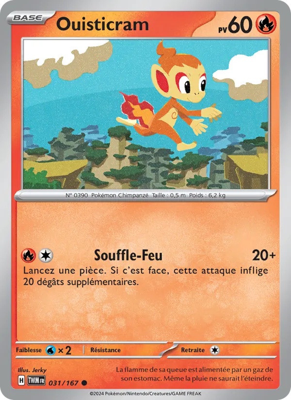 Ouisticram 031/167 - Mascarade Crépusculaire - Pokémon JCC