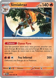 Simiabraz 033/167 - Mascarade Crépusculaire - Pokémon JCC