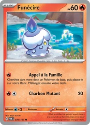 Funécire 036/167 - Mascarade Crépusculaire - Pokémon JCC