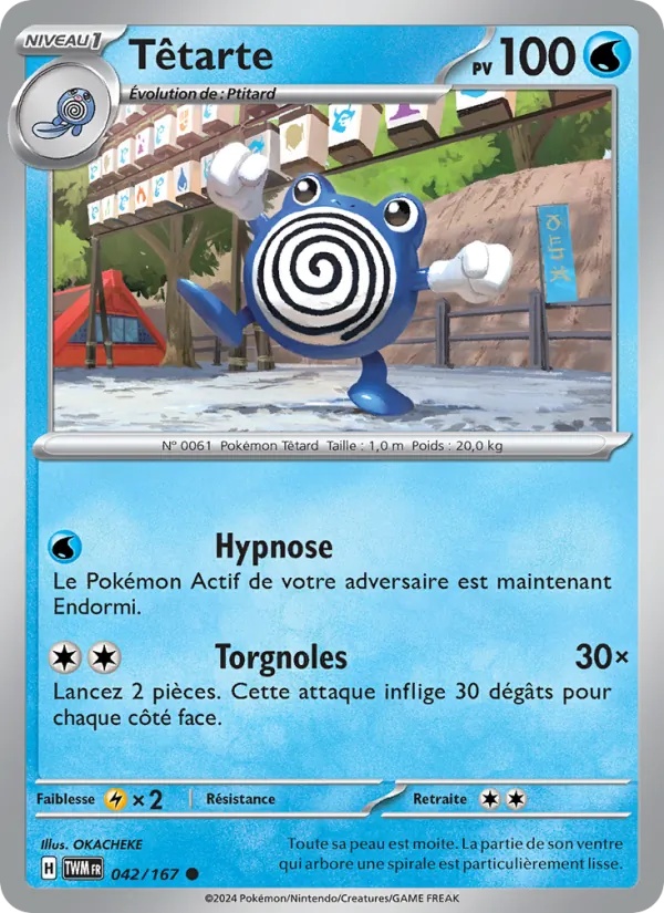 Têtarte 042/167 - Mascarade Crépusculaire - Pokémon JCC