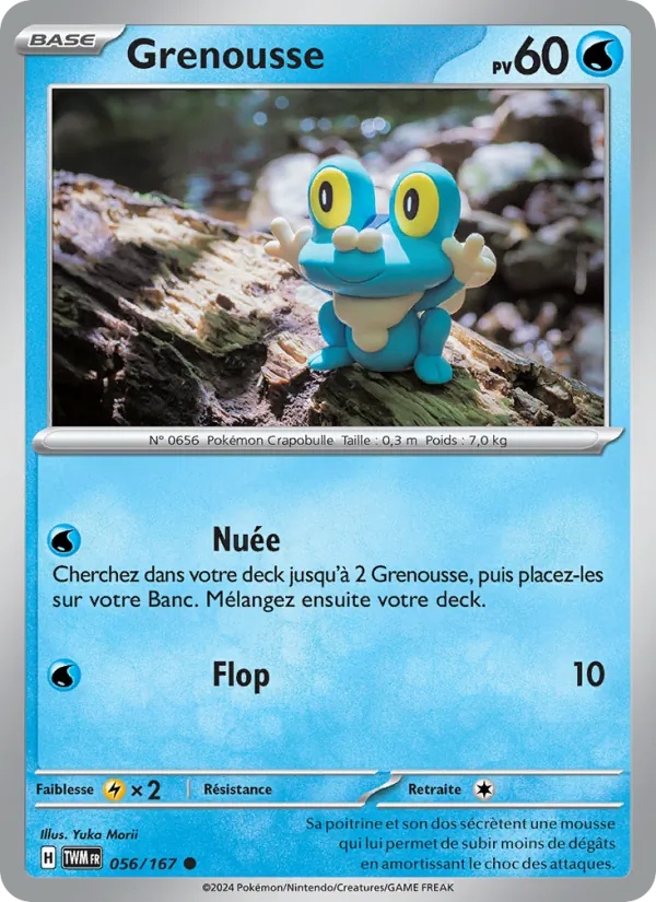 Grenousse 056/167 - Mascarade Crépusculaire - Pokémon JCC