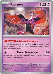 Favianos 096/167 - Mascarade Crépusculaire - Pokémon JCC