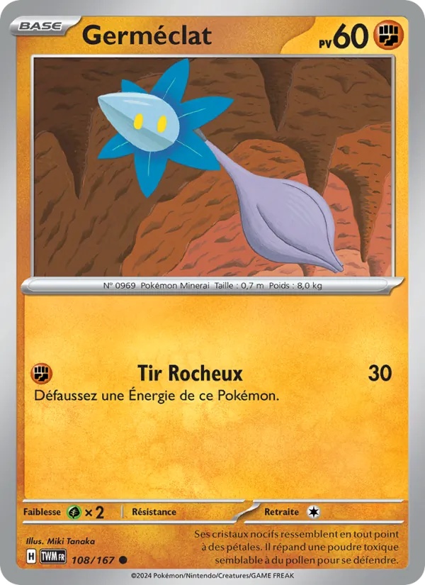 Germéclat 108/167 - Mascarade Crépusculaire - Pokémon JCC