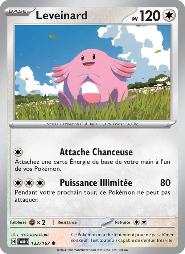 Leveinard 133/167 - Mascarade Crépusculaire - Pokémon JCC