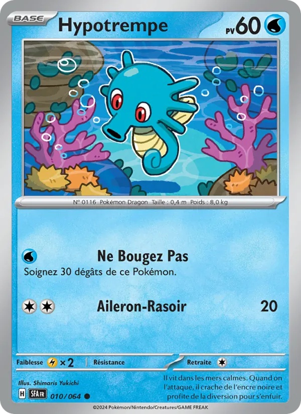 Hypotrempe 010/64 - Fable Nébuleuse - Pokémon JCC