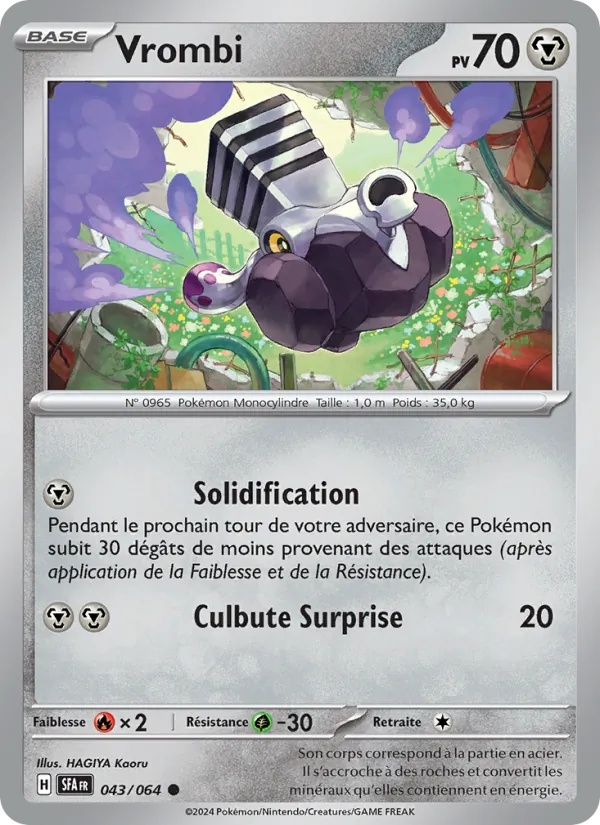 Vrombi 043/64 - Fable Nébuleuse - Pokémon JCC