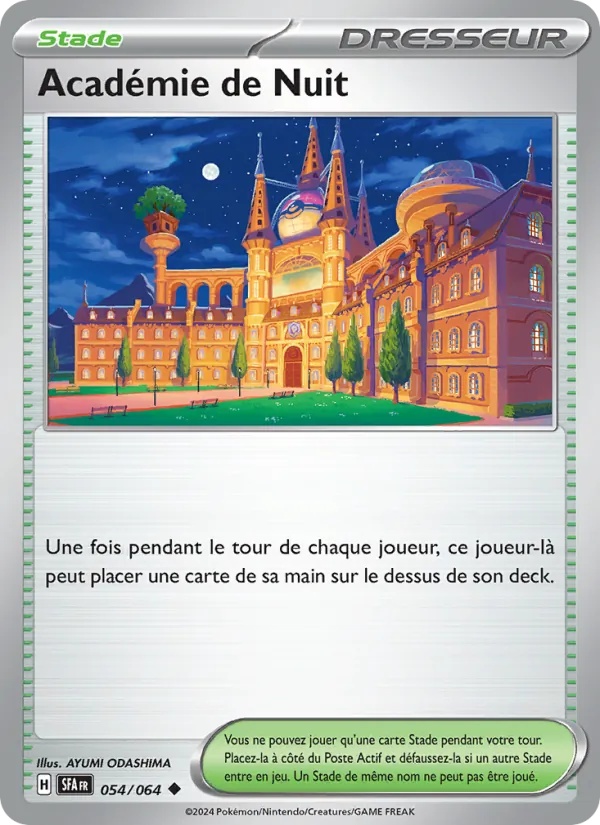 Académie de Nuit 054/64 - Fable Nébuleuse - Pokémon JCC