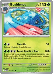 Bouldeneu 007/132 - Méga-Évolution - Pokémon JCC
