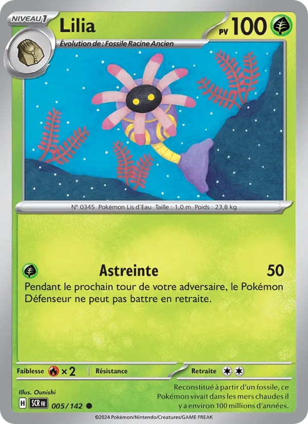 Lilia 005/142 - Couronne Stellaire - Pokémon JCC