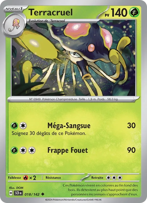 Terracruel 018/142 - Couronne Stellaire - Pokémon JCC