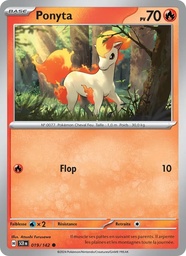 Ponyta 019/142 - Couronne Stellaire - Pokémon JCC