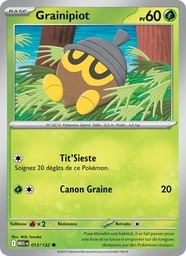 Grainipiot 013/132 - Méga-Évolution - Pokémon JCC