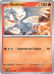 Reshiram 022/142 - Couronne Stellaire - Pokémon JCC