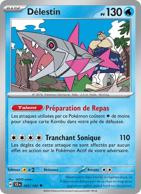 Délestin 045/142 - Couronne Stellaire - Pokémon JCC