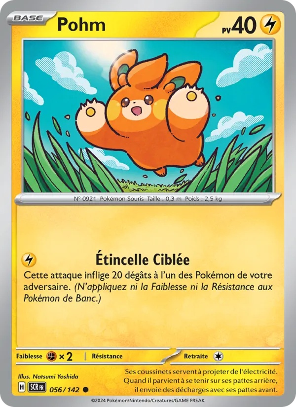 Pohm 056/142 - Couronne Stellaire - Pokémon JCC