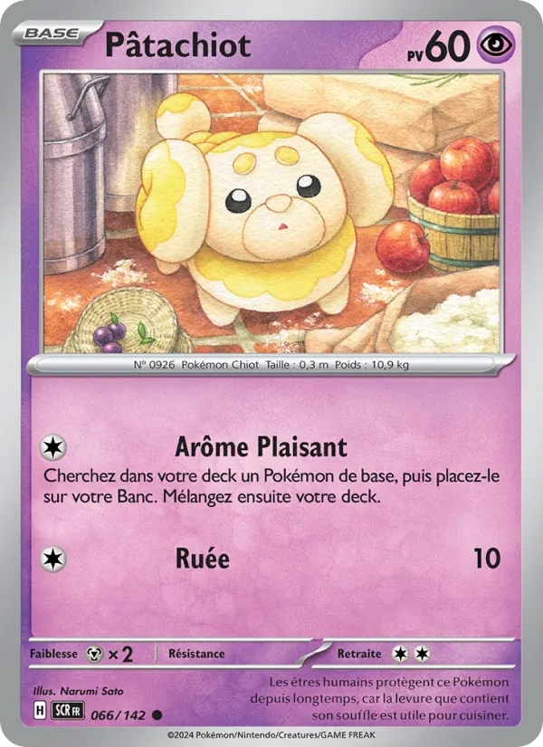 Pâtachiot 066/142 - Couronne Stellaire - Pokémon JCC