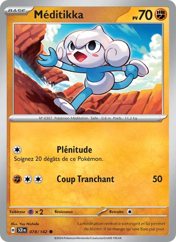 Méditikka 078/142 - Couronne Stellaire - Pokémon JCC