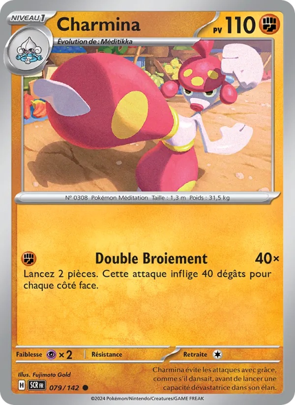 Charmina 079/142 - Couronne Stellaire - Pokémon JCC