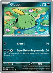 Gloupti 091/142 - Couronne Stellaire - Pokémon JCC