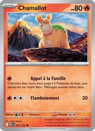 Chamallot 021/132 - Méga-Évolution - Pokémon JCC