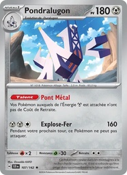 Pondralugon 107/142 - Couronne Stellaire - Pokémon JCC
