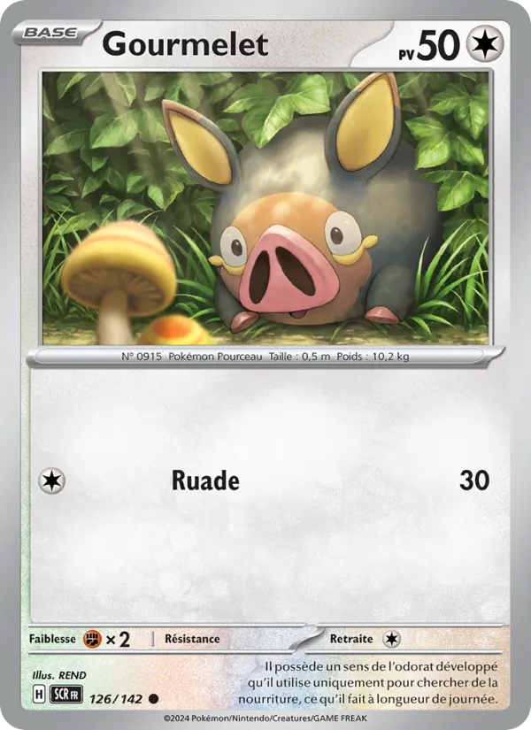 Gourmelet 126/142 - Couronne Stellaire - Pokémon JCC
