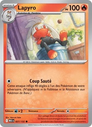 Lapyro 027/132 - Méga-Évolution - Pokémon JCC