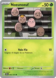 Noeunoeuf 002/191 - Étincelles Déferlantes - Pokémon JCC