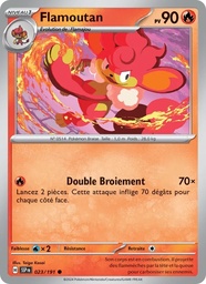 Flamoutan 023/191 - Étincelles Déferlantes - Pokémon JCC