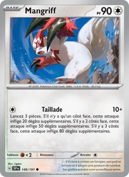 Mangriff 149/191 - Étincelles Déferlantes - Pokémon JCC