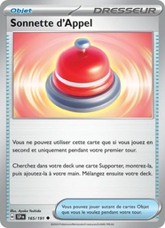 Sonnette d'Appel 165/191 - Étincelles Déferlantes - Pokémon JCC
