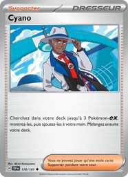 Cyano 170/191 - Étincelles Déferlantes - Pokémon JCC