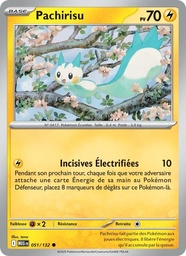 Pachirisu 051/132 - Méga-Évolution - Pokémon JCC