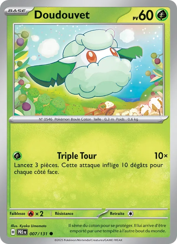 Doudouvet 007/131 - Évolutions Prismatiques - Pokémon JCC