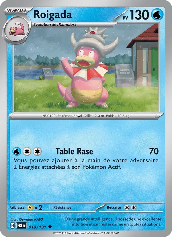 Roigada 019/131 - Évolutions Prismatiques - Pokémon JCC