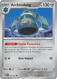 Archéodong 067/131 - Évolutions Prismatiques - Pokémon JCC