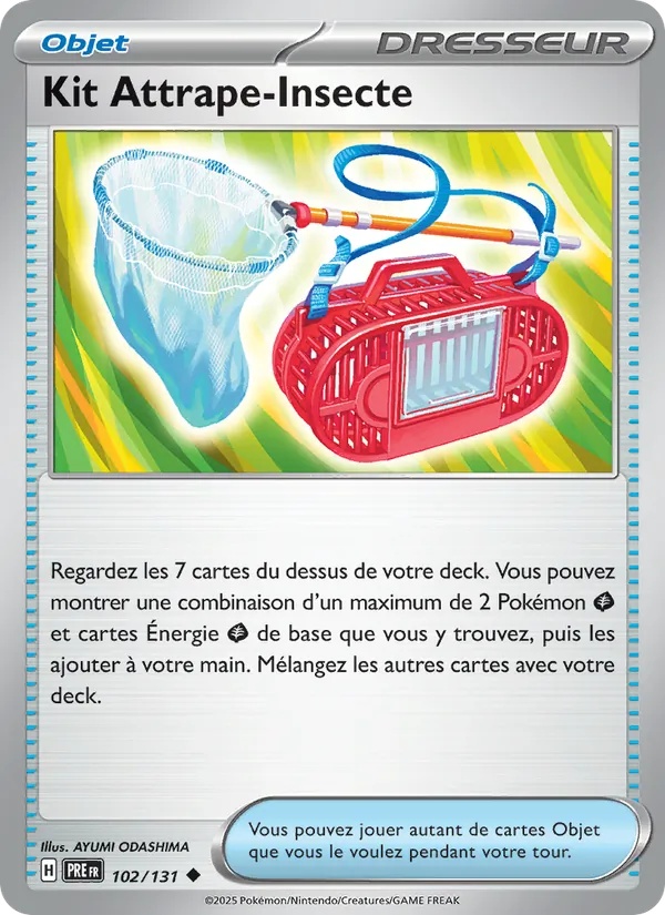 Kit Attrape-Insecte 102/131 - Évolutions Prismatiques - Pokémon JCC