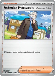 Recherches Professorales 124/131 - Évolutions Prismatiques - Pokémon JCC