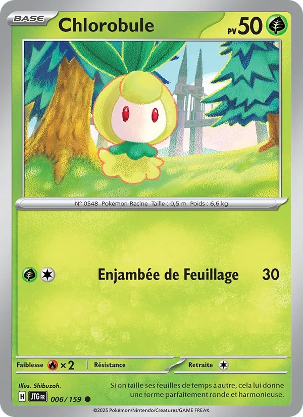 Chlorobule 006/159 - Aventures Ensemble - Pokémon JCC