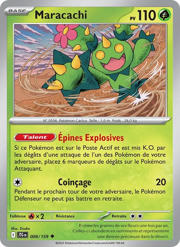 Maracachi 008/159 - Aventures Ensemble - Pokémon JCC