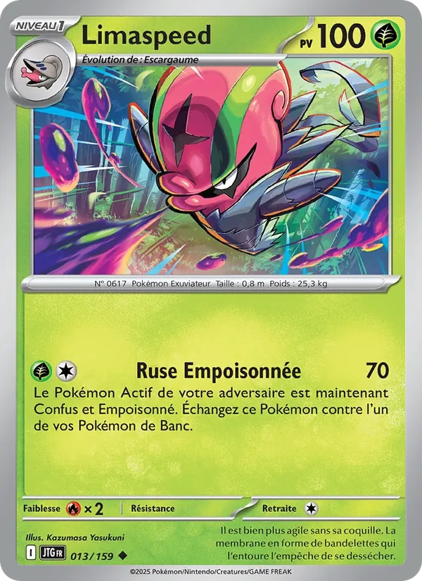 Limaspeed 013/159 - Aventures Ensemble - Pokémon JCC
