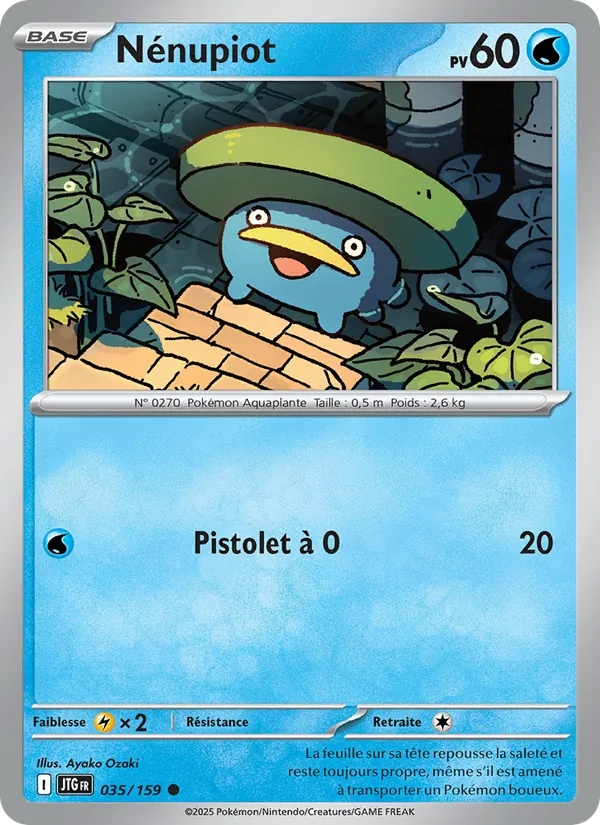 Nénupiot 035/159 - Aventures Ensemble - Pokémon JCC