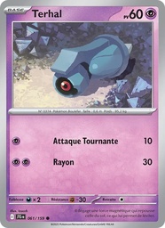 Terhal 061/159 - Aventures Ensemble - Pokémon JCC