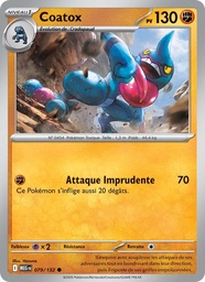 Coatox 079/132 - Méga-Évolution - Pokémon JCC